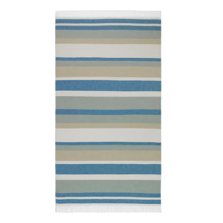 QUALITY TOWELS. FOUTA - toalla de PLAYA 90x170 cm. Fabricadas en algodón 100%, TELA+RIZO. Gramaje de 380gr/m2. Modelos unisex con colores muy actuales. Fácil secado y repela la arena. Son muy suaves y absorbentes. - 1