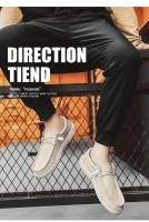 Zapatos Casuales Para Hombre En Lona Cómodos Y Ligeros Transpirables Zapatillas Planas Slip-on Para Conducir Talla Grande 47 - details 4