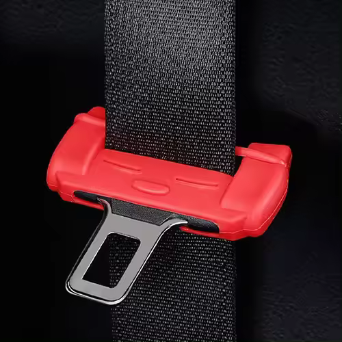  Protector De Hebilla De Cinturón De Seguridad Para Coche 1PCS Cubierta Antiseña De Silicona Accesorios De Protección Para Botón Interno - 1