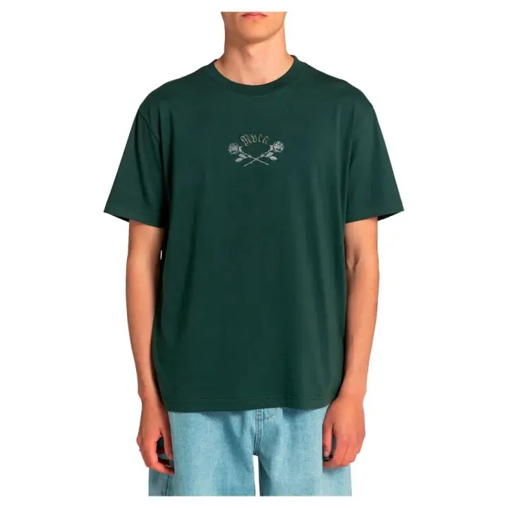 Rvca Camiseta De Manga Corta Opposites Skull - 1