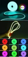Luces RGB Para Juegos 16.4ft/5M De Neón Suave Para Mesas De Juegos Tira LED De Iluminación Con Soporte De Corte Para El Hogar - details 15