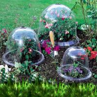 4 piezas Garden Cloche Dome plástico, cubierta de cúpula de cubierta de planta reutilizable, planta Cloche plástico, campana Cloches para cultivar verduras plantas invernadero - details 3