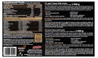 Amix - Proteínas BLACK CFM ISOLATE SABOR CARAMELO SALADO 1 KG + BARRITA PROTEICA REGALO AMIX  - Naturales de Alta Calidad para Deportistas - details 1