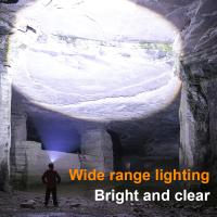 Lámpara Frontal LED Recargable De 800W Con Sensor IR Impermeable Luz De Mano Para Pesca 3500M Tamaño Super Potente 3 Modos - details 2