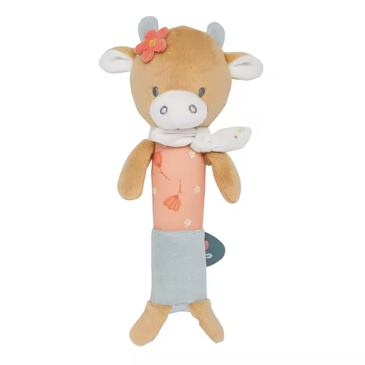 Nattou Peluche Vaca Squaker Mila 20 cm - 1