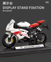 Moto De Escala 1:18 Yamaha R6 En Aleación Juguetes De Coche De Carreras Para Niños Regalo Para Niños Modelo De Motocicleta Deportiva Colección - details 10