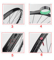 RGO Liner De Neumático De Bicicleta En Vació Ruta MTB Tuboless Tapes De Rueda 20-37MM Pieza De Herramienta Para Ciclismo Al Aire Libre - details 8
