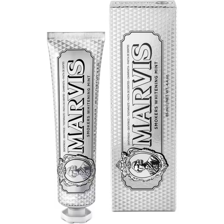 Marvis Pasta Dental para Fumadores 85 ml – Blanqueadora con Menta Intensa - 1