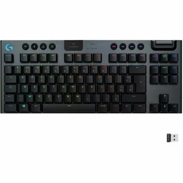Teclado Logitech G915 TKL AZERTY Francés Negro - 1
