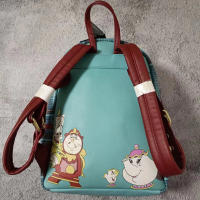 Mochila De Librería Disney Beauty And the Beast De Loungefly Para Mujeres Y Niñas Bolso Casual De Hombro Regalo Para Niños - details 2