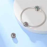 Bolas De Joyería Para Pulsera Original 3MM S925 Plata Enero-Diciembre Piedras Preciosas Serie DIY Regalo De Cumpleaños Para Mujer - details 3