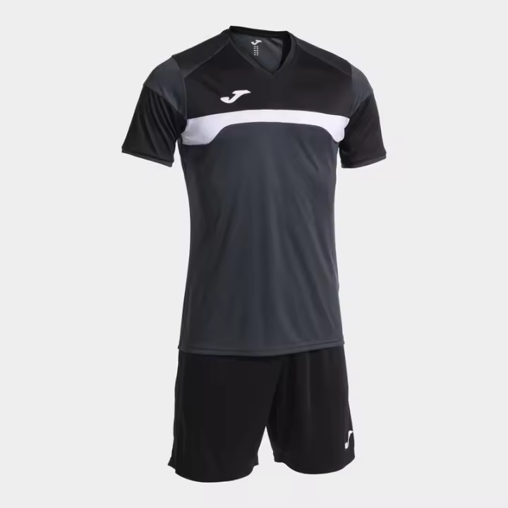 Set Danubio III Antracita y Negro Joma - Estilo y Comodidad para tus Entrenamientos - 1
