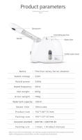 Humidificador De Vapor Facial Con Ozono Limpieza Profunda Para El Rostro Máquina De Vapor Para Spa En Casa Y Salón Cuidado De La Piel Blanqueador - details 8