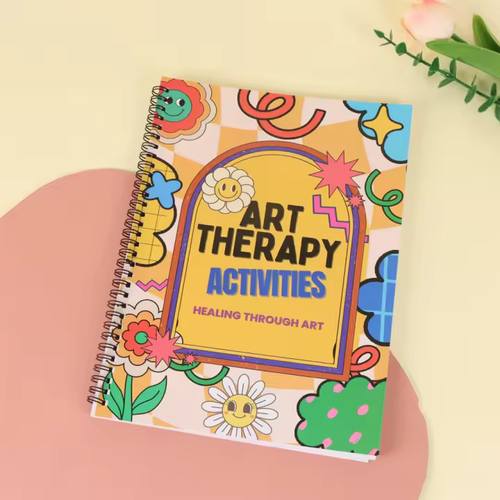 Plan De Terapia Artística De 130 Páginas Con Actividades De Aprendizaje Social Y Emocional Para Enhance La Conciencia Emocional Y La Autoaceptación - 1