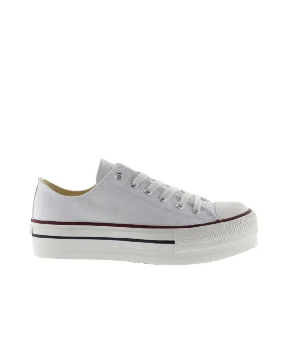 Victoria 1061100 Zapatillas de mujer blancas en textil 80682 - 1