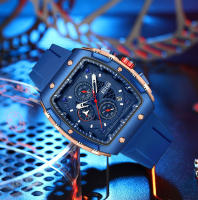 Reloj De Hombre RUIGE Multifuncional En Acero Inoxidable Auténtico Resistente Al Agua Con Brillo Nocturno Moda Trendy - details 11