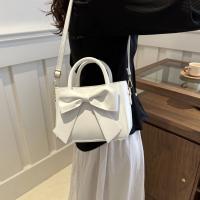 Bolso De Hombro Para Mujer De Cuero PU Sólido Bolso De Mochila Casual Para Comunicación Diaria Bolso De Correa Con Lazo Trendy - details 7