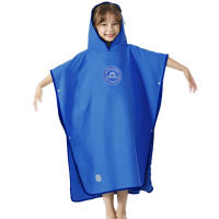 Toalla De Baño Con Capucha Para Niños Secado Rápido Poncho De Baño Para Playa Y Piscina Toalla De Cambio - details 3