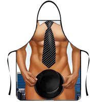 Delantal De Cocina Divertido Para Chef Regalo Divertido Para Hombres Y Mujeres Ideal Para Asar Hornear Y Fiestas Material De Algodón Sin Mangas - details 9