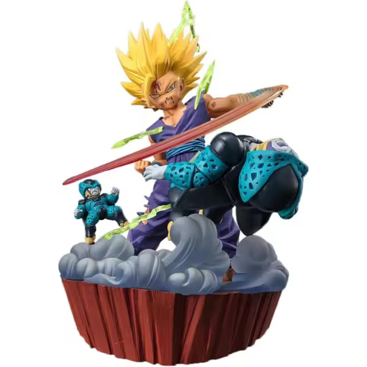 Estatua Son Gohan Super Saiyan 2 (Anger Exploding Into Power) FiguartsZERO Manga - 1
