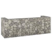 vidaXL Muro de Gaviones para Contenedor de Basura Acero Cobertizo Cubos Cesta Dimensiones 110 x 100 x 110 cm,  180 x 100 x 110 cm,  254 x 100 x 110 cm y mas - details 3