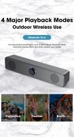 Altavoces Bluetooth Para Sala De Cine Con Panel De Audio USB Alimentado Conectado a TV PC Y Laptop Sistema De Juego 3D - details 4