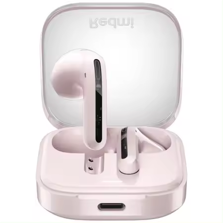 Xiaomi Redmi Buds 6 Active - Auriculares In-Ear Wireless Bluetooth 5.4 TWS, Micrófono Integrado, Control Táctil, Hasta 30 horas de Autonomía, VERSION ESPAÑOLA, Protección IPX4, Cancelación de Ruido de Llamada - Color: Negro, Rosa, Azul, Blanco - 1