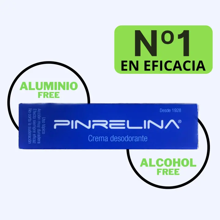 Pinrelina Desodorante Corporal Crema 40gr Para Cualquier Zona del Cuerpo - 1