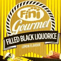 Fini Regaliz Gourmet Negro Relleno de Cereza 32 x 32 g Black Liquorice Cherry Flavour Vegano Sin Gluten - details 1