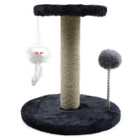 Juguete Para Gatos Nueva Rueda Giratoria Divertida Con Bolas De Paja Duraderas Tablero De Rasguño De Sisal Suministros Para Gatos Columna De Agarrar - details 1