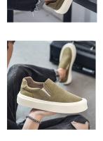 Zapatos Para Hombre Talla Grande Loafers Casuales Cómodos Zapatillas De Piel Suave Ligeros Vintage Flats Para Ocio - details 19