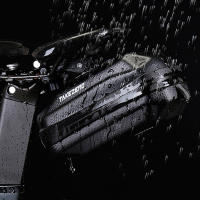 Bolsa De Sillín Para Bicicleta Impermeable Pequeña Almacenamiento Negro Kit De Accesorios Trasero Reflectante MTB Carretera - details 7