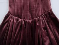 Vestido De Noche Para Mujer ZBZA Con Cuello Cuadrado Y Tirantes Anchos Bolsillos Ocultos Cierre De Zipper Chic Para Navidad Y Otoño Invierno - details 35