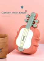 Lámpara De Noche LED Violín Cargable Por USB Luz RGB Para Dormitorio Iluminación De Mesa De La Cama Adecuada Para Alimentación Nocturna - details 2
