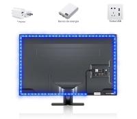 Tira De Luces LED RGB USB 5V Impermeable Para Sala De Juegos Decoración De Retroiluminación De TV Cinta Flexible De Cambio De Color - details 5