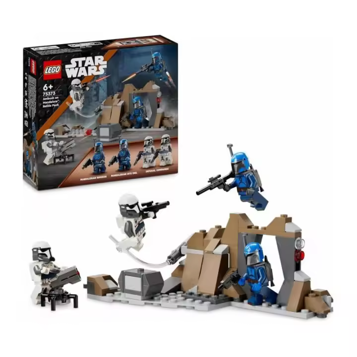 LEGO STAR WARS 75373 PACK DE COMBATE: EMBOSCADA EN MANDALORE - 1