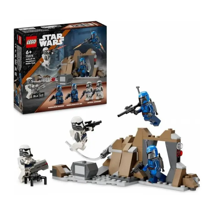 LEGO STAR WARS 75373 PACK DE COMBATE: EMBOSCADA EN MANDALORE - 1