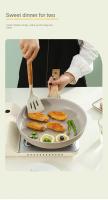 Sartén De Wok Antideslizante Para Hornear Carne Y Panqueques Cerámica No Adhiere Para Estufa De Inducción Y Gas En Casa - details 10