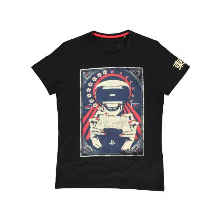 Camiseta adulto Sony - Playstation - Gaming Skull Talla S Raíz MERCHAN-STORE Camisetas - 1