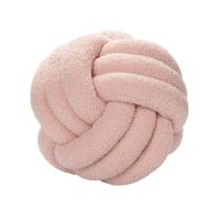 Cojín Decorativo De Veludo De Oveja Tejido a Mano Ultra Suave Para Sofá Y Baño Con Nudo Redondo Accesorio De Compañería Para Adultos - details 3