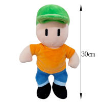 Muñeco De Peluche Kawaii Anime 30cm Stumble Guys Juguete Suave De Algodón Para Niños Regalo De Cumpleaños Y Navidad - details 12