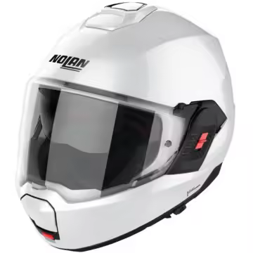 Casco Modular Flip-Back Nolan N120-1 Classic Glossy White - 1