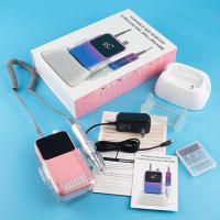 Máquina De Uñas Eléctrica Profesional Recargable 35000RPM Accesorios De Uñas Pulidora De Gel De Uñas Bajo Ruido Con Carga USB - details 13