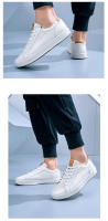 Zapatos De Cuero Genuino Para Hombre Moda Casual Suela Suave Para Caminar Formal Negocios Oficina Tenis Clásicos Casuales Transpirables Con Cordones - details 8