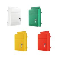 Buzón De Correo De Pared Con Capacidad Grande Apertura Ancha Cerradura Buzón De Cartas Para Escuela Oficina Edificio Resistente Al Desgaste Fácil De Usar - details 0