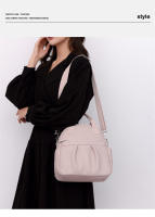 Mochila versátil para mujer, nueva mochila de estudiante de cuero suave de PU, impermeable, de color sólido, sencilla, de gran capacidad. - details 8