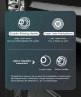 900W Cordless Car Polisher Machine Brushless Rechargeable Eccentric Polisher Wireless Car Polishing Waxing Machine Kit Tools - details 6