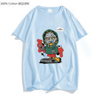Camiseta Harajuku De MF DOOM Para Hombres 100% Algodón De Alta Calidad Estampado De Manga Corta Estilo O-Neck Para Niños - details 6
