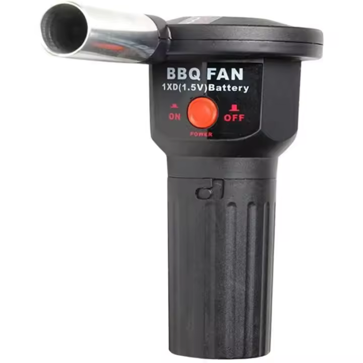 Ventiladores para barbacoa automáticos, soplador de aire, ventilador portátil para acampar al aire libre, pícnic, parrilla, herramienta de cocina para barbacoa - 1