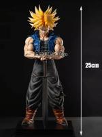Figura De Colección Dragon Ball Z Trunks Super Saiyan 25cm Modelo Anime Figura De Acción Para Decoración Y Juego Unisex - details 2